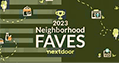 Nextdoor neighborhood favorite award 2023 badge